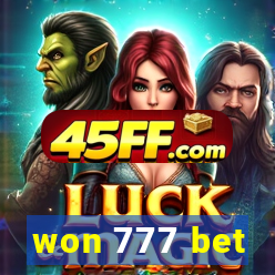 won 777 bet
